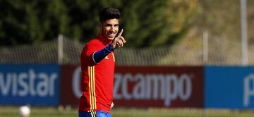 Marco Asensio con la sub 21.