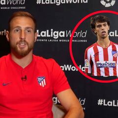 Oblak 'aconseja' a Joao Félix cómo llegar a ser grande: 40 segundos para escuchar