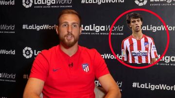 Oblak 'aconseja' a Joao Félix cómo llegar a ser grande: 40 segundos para escuchar