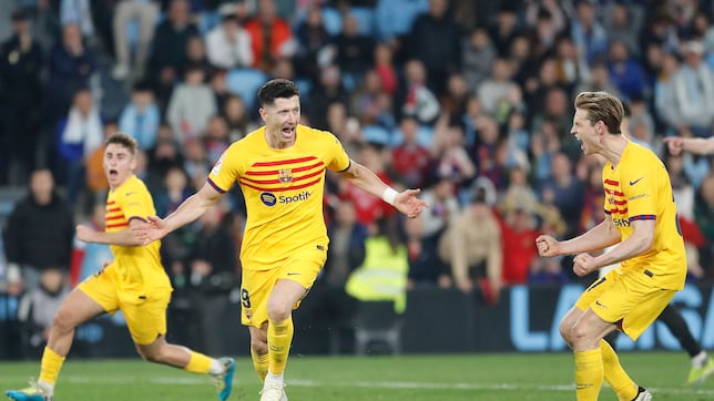 El embrujo de Lewandowski ante el Celta