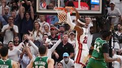 The Miami Heat held on to home court in Game 1 of the Eastern Conference Finals with a sensational third quarter to beat the Boston Celtics 107-118.