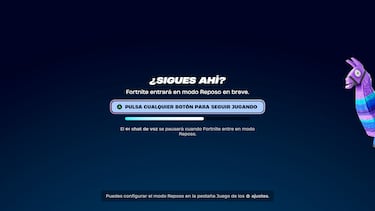 Fortnite recibe un Modo Reposo con su último parche: qué es y cómo funciona