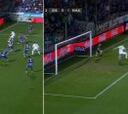 El 0-1 llegó tras fuera de juego y en el 0-3 el balón salió antes
