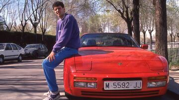 Drazen Petrovic posa en 1989 cuando era jugador del Real Madrid.