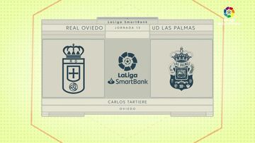 Resumen y goles del Oviedo vs. Las Palmas de la Liga Smartbank