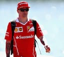Kimi Raikkonen no ve favores a Vettel en Ferrari