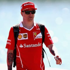 Raikkonen no ve favores a Vettel en Ferrari: son libres de correr