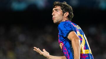 Sergi Roberto: tocado y hundido