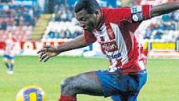 <b>MOTIVADO. </b>Edwin Congo ascendió hace tres años en Chapín, cuando jugaba en el Levante.