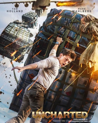 La película de Uncharted presenta su nuevo póster y fecha de estreno