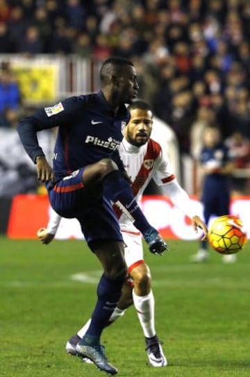 Jackson Martínez volvió a jugar  con el Atlético de Madrid en la victoria 2-0 sobre el Rayo 