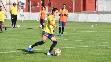 Selección Colombia Femenina ya entrena en Argentina