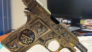 Encuentran en Francia el arma que habría pertenecido a un expresidente español: se trata de una rara pieza de coleccionista