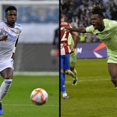 Vinicius-Nico: los jóvenes reyes del regate van a por la Supercopa