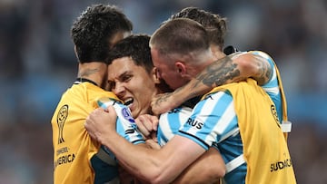 Juan Fernando Quintero, pone a sus pies a todo el fútbol argentino. Los elogios por su partido ante Corinthians.