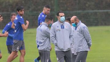 Manuel Pablo, junto a Valer&oacute;n cuando ambos dirig&iacute;an el Fabril.