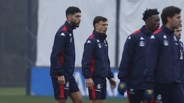 Zaka y Genreau tienen opciones de ser titulares ante el Almería.