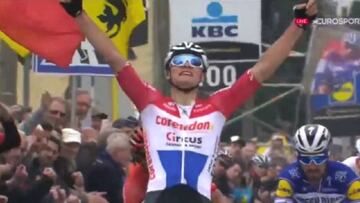 Van der Poel, ganador de la Flecha Brabanzona.