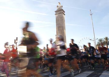 Participantes de la maratón de Valencia Trinidad Alfonso EDP.