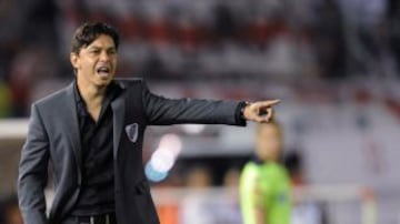 Marcelo Gallardo sufrió cada minuto de aquel encuentro en fase de Grupos.