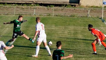 Gol de Peque en el Racing-Cultural