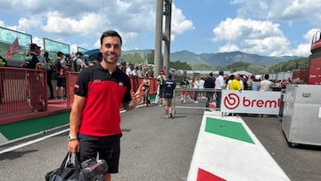 José Luis Martínez, el 'sparring' de Márquez.