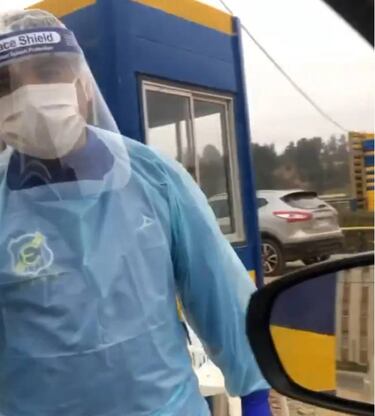 Las llamativas fotos de paramédico de Everton en medio del coronavirus