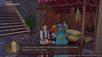 Un ejemplo de localización creativa en videojuegos (Dragon Quest XI).