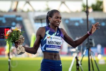 Christine Mboma sólo podrá correr 200.