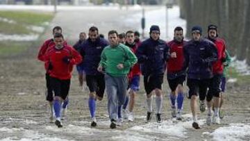 Adelantan el viaje para entrenarse en un campo