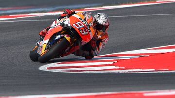 Márquez en Misano.