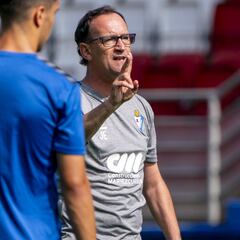 Etxeberria: “Tenemos una gran plantilla”