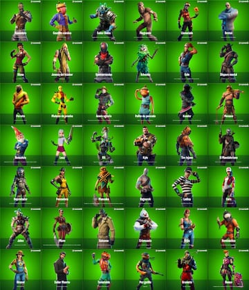 Todos los personajes de la Temporada 5 de Fortnite