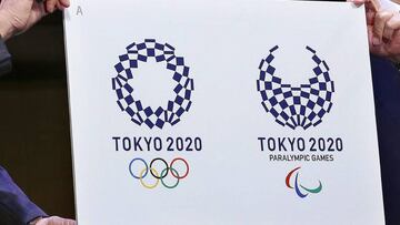 Imagen del logotipo de los Juegos Olímpicos de Tokio 2020.