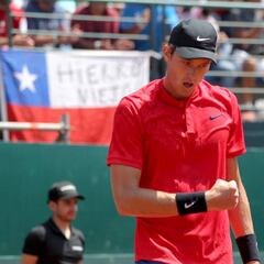 Chile 3-1 Ecuador, Copa Davis: Nico Jarry sella el triunfo