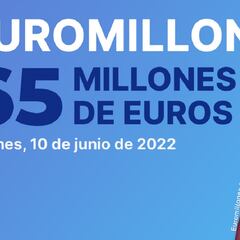 Euromillones: comprobar los resultados del sorteo de hoy, viernes 10 de junio