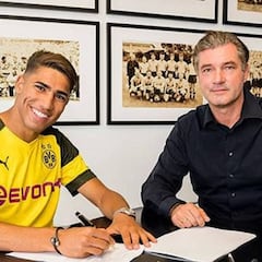 Dortmund not backing down over Achraf: "He's staying here"