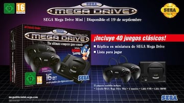 Sega Mega Drive Mini fue lanzada en 2019. Se trataba de una versión mini oficial que no era compatible con los cartuchos originales, pero traía varios juegos preinstalados