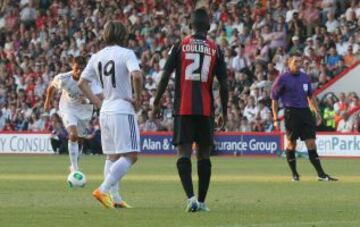 Gol 0-1 de falta de Cristiano Ronaldo.