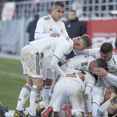 Alegría del Madrid en la Youth League: gana al Atleti y a cuartos