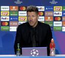 Simeone: “Hicimos uno de los mejores partidos de la temporada pero el gol no llegó”