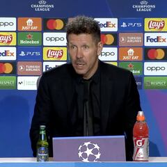Simeone: “Hicimos uno de los mejores partidos de la temporada pero el gol no llegó”