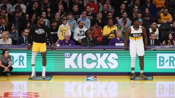 LeBron James marca territorio ante su designado sucesor, Zion