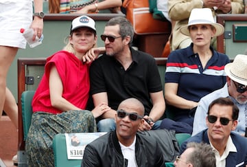 La actriz Marion Cotillard junto a su marido, el también actor Guillaume Canet.