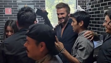 Una muestra más de la humildad de David Beckham