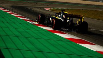 GRAFCAT5083. MONTMELO (BARCELONA), 01/03/2019.- El piloto australiano de Renault, Daniel Ricciardo, durante la cuarta y última jornada de la segunda tanda de entrenamientos oficiales de pretemporada de Fórmula Uno, que se celebran en el Circuito de Barcelona-Catalunya en Montmeló (Barcelona).EFE/ Enric Fontcuberta