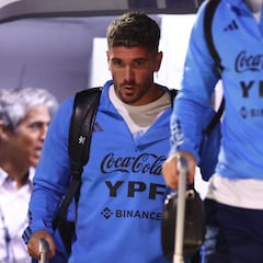 El detalle más romántico de De Paul para el Mundial