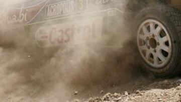 <strong>LÍDER.</strong> Hirvonen, el más sólido tras una jornada en la que fallaron Loeb y Sordo.