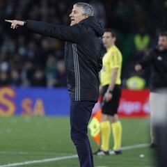 Setién: "No preveo un partido
como el de la primera vuelta"