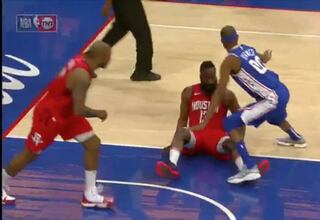 Harden sufrió el marcaje más peculiar con 'bailecito' incluido